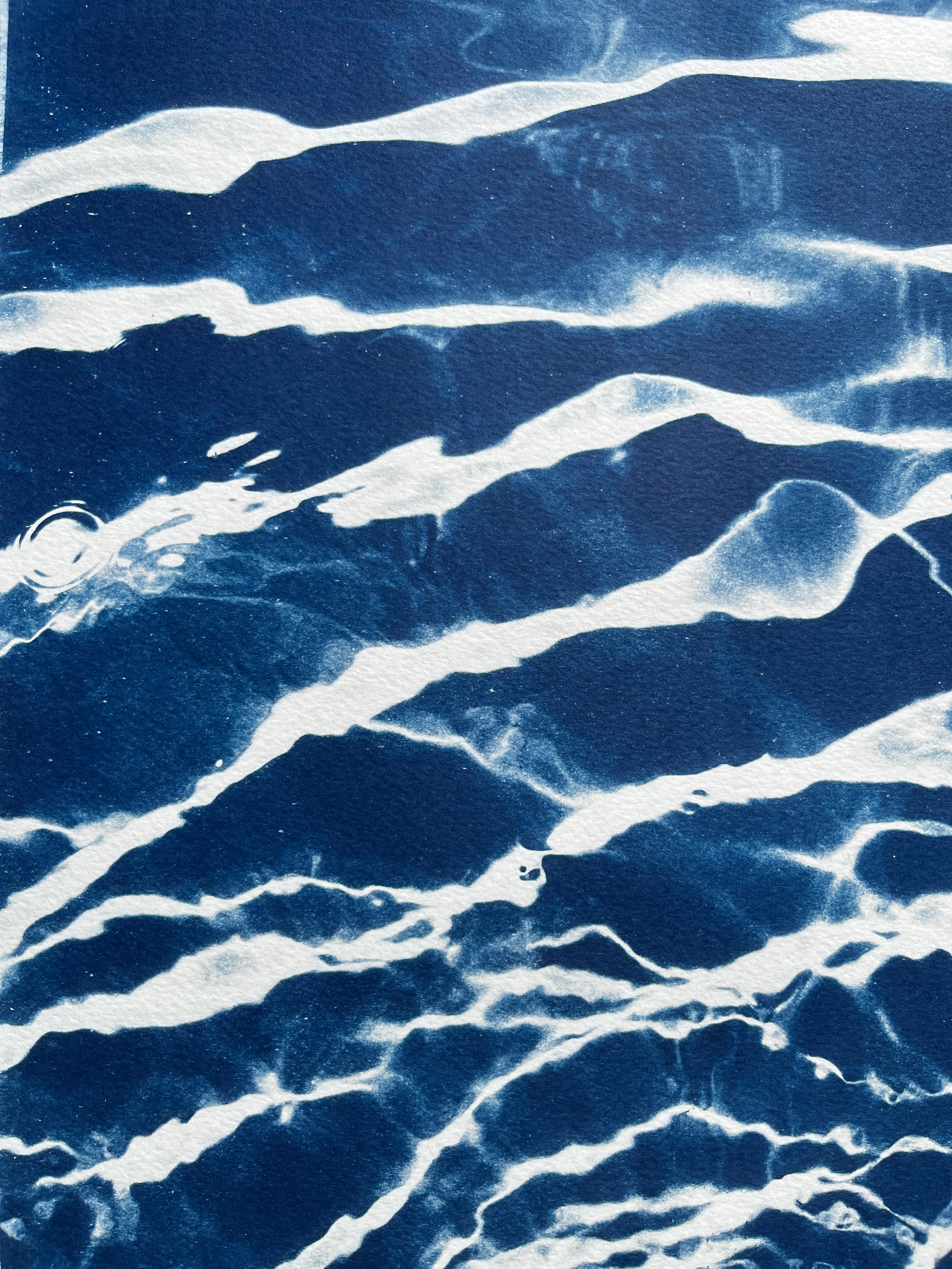 Cyanotype #2 - Water (Maxi size)