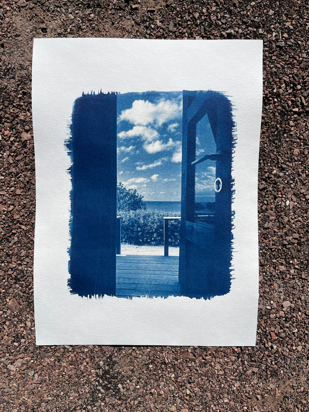 Cyanotype #2 - Through the Door
