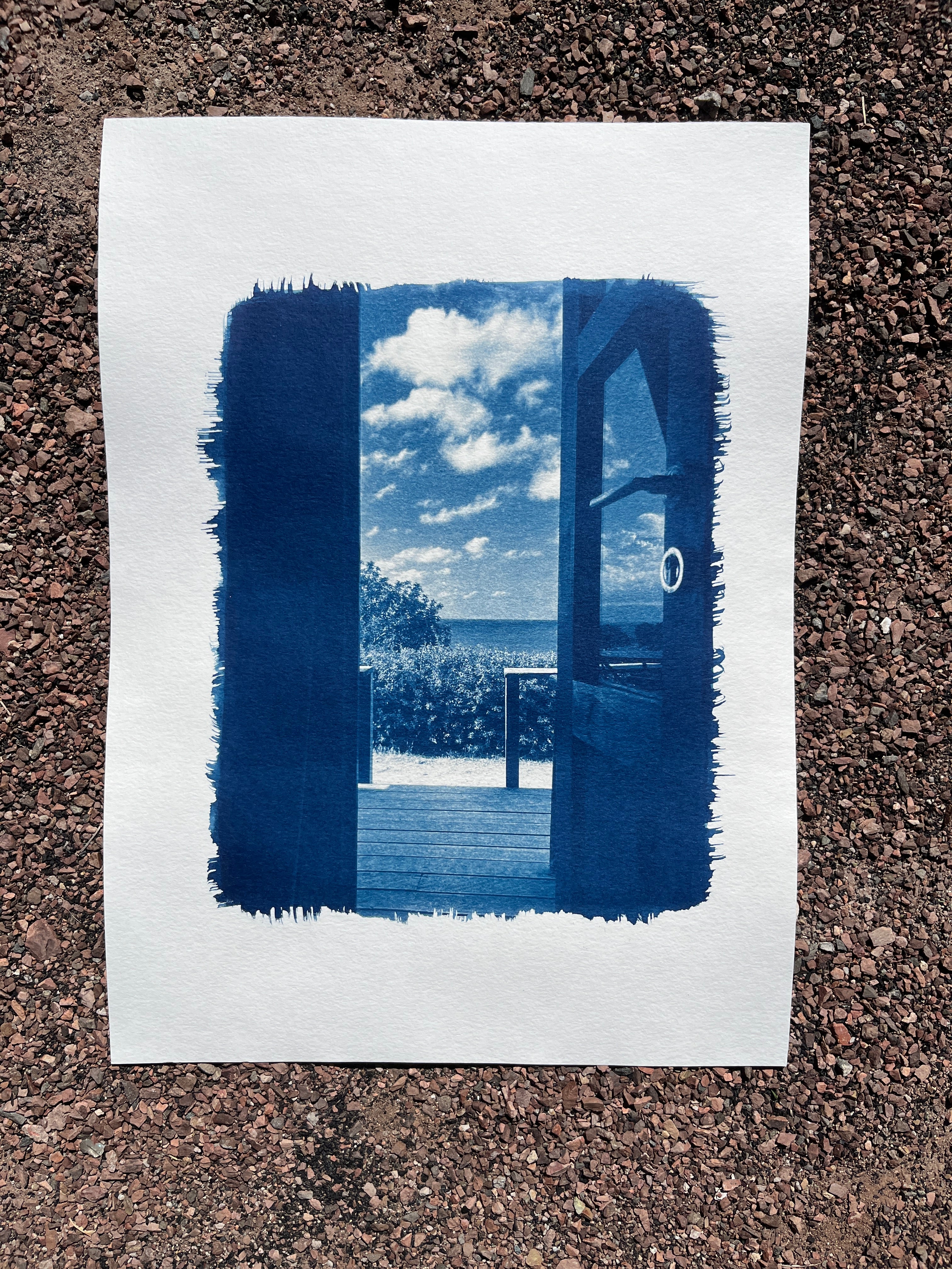 Cyanotype #2 - Through the Door