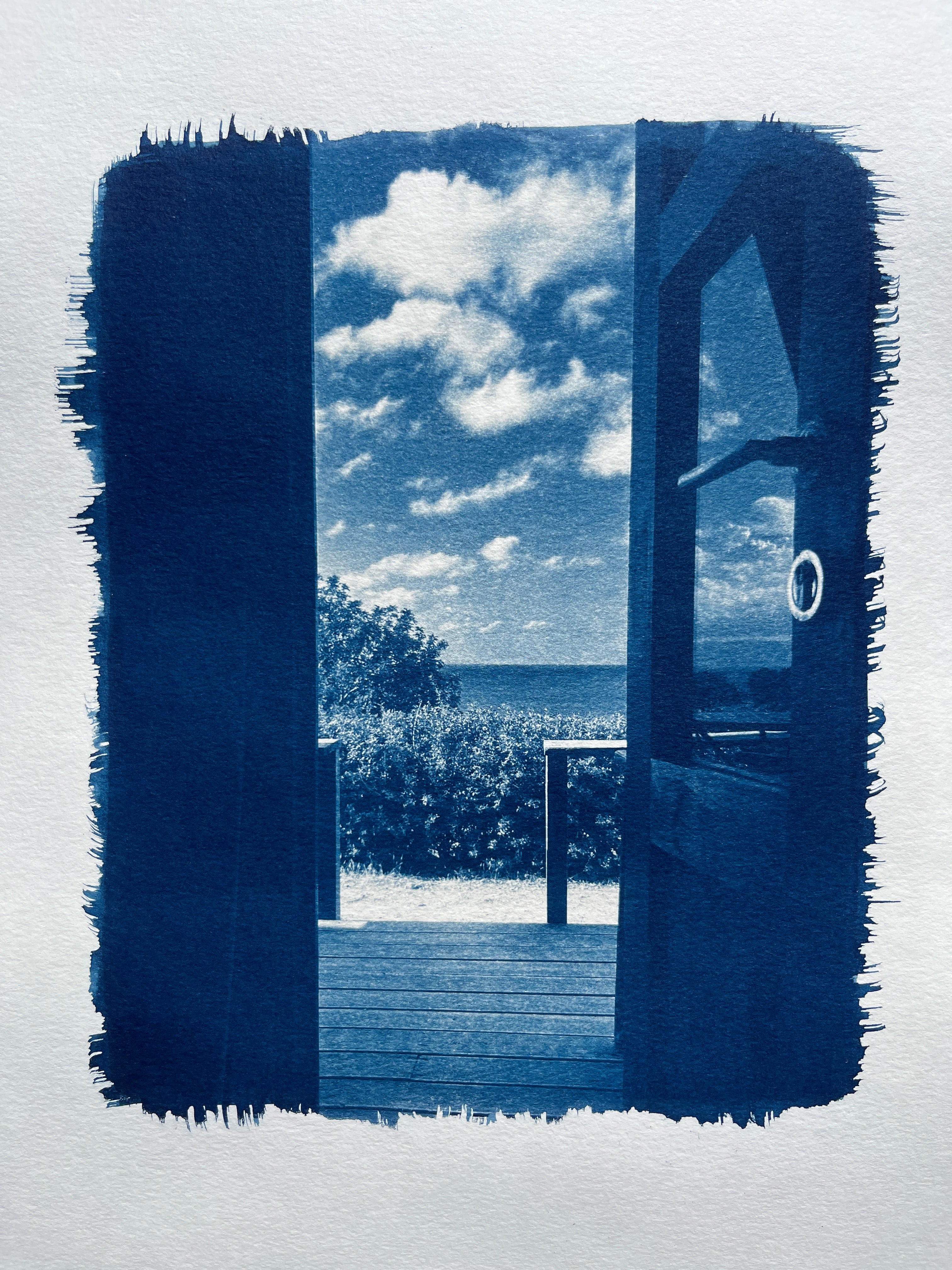 Cyanotype #2 - Through the Door
