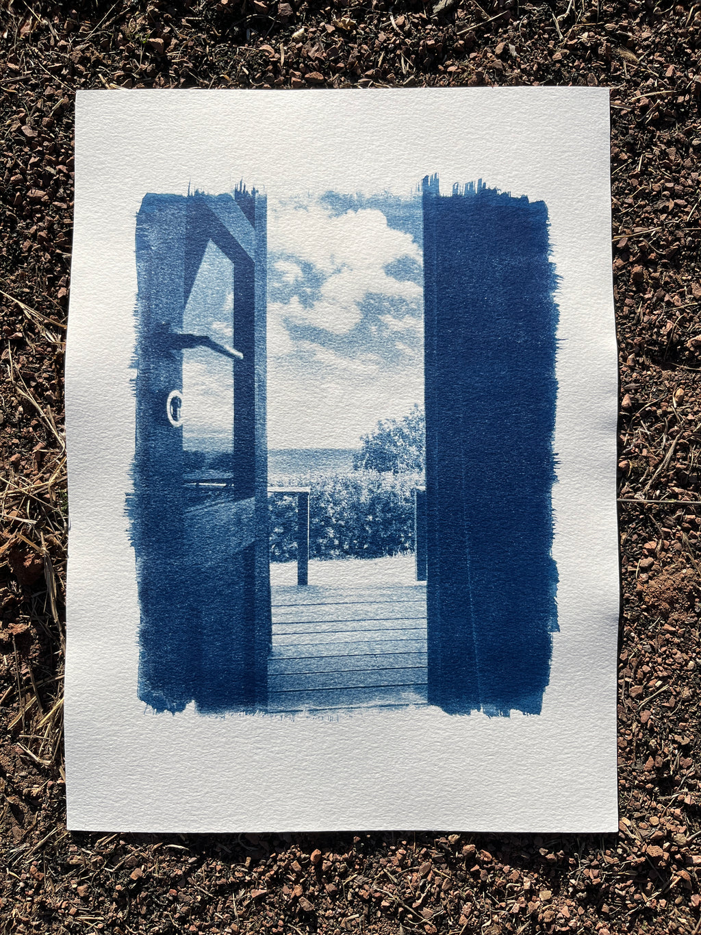 Cyanotype #2 - Through the Door