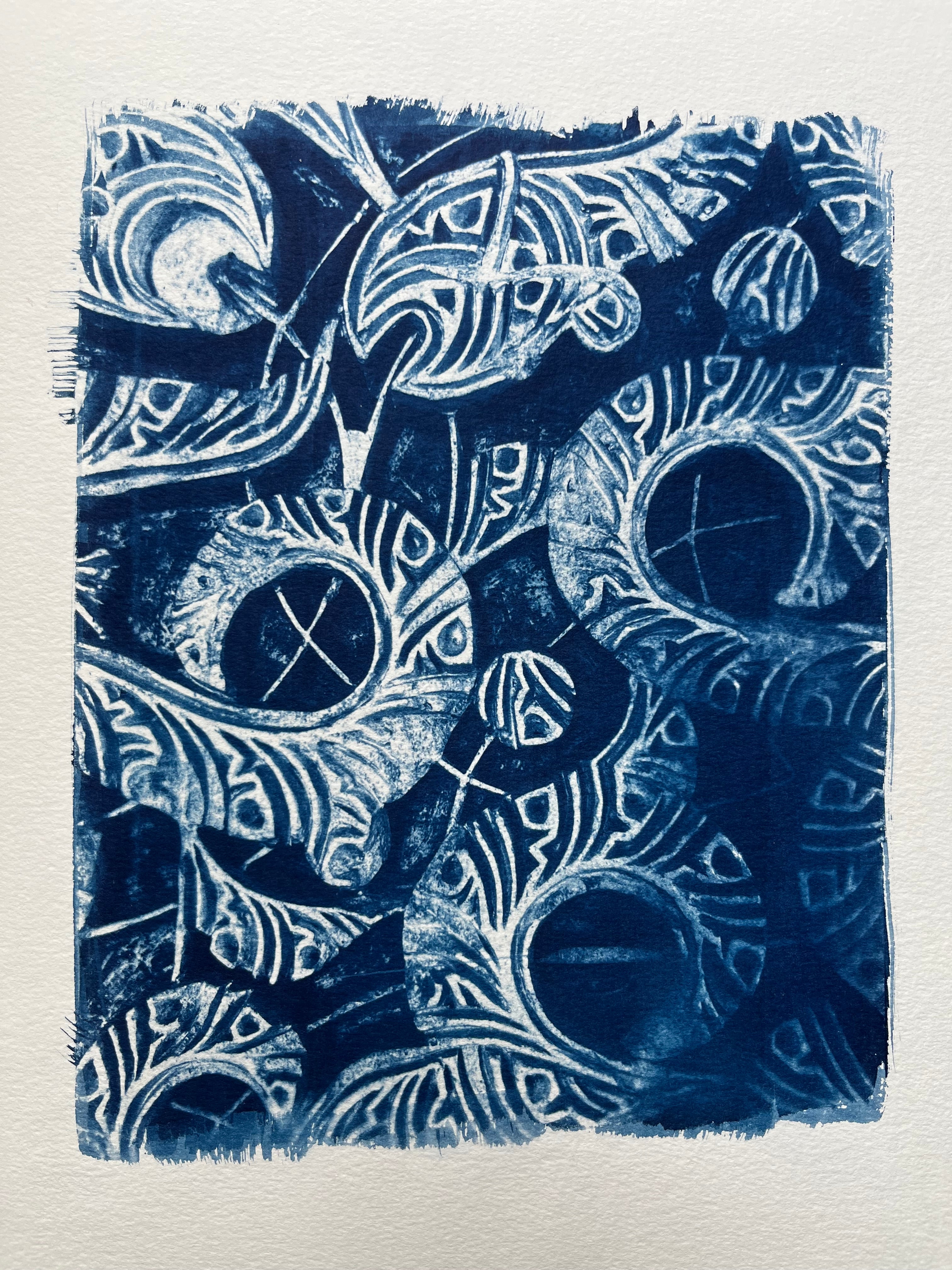 Cyanotype #1 - Flow